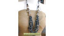 Fancy Layered Multi Beading Fashion Necklaces